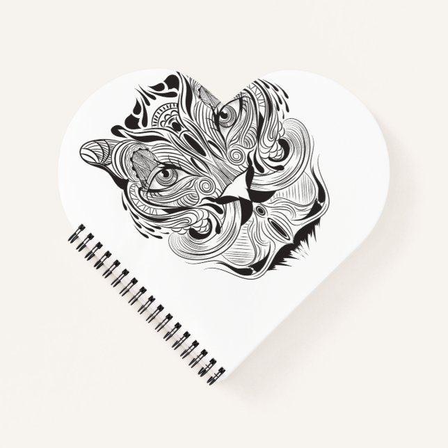 Graphic Tiger Notebook (Front)