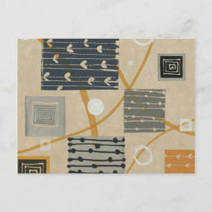 Graphic Tiles Postcard