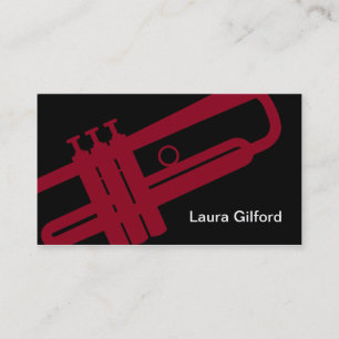 Graphic Trumpet Business Card