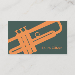 Graphic Trumpet Business Card
