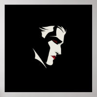 Graphic Vampire illustration