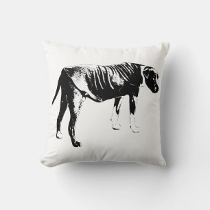 Graphic Vest, Restful Accent Cushion