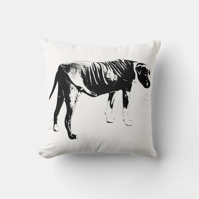 Graphic Vest, Restful Accent Cushion (Front)