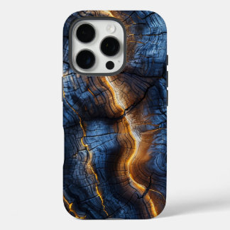 graphic wood design iPhone 16 pro case