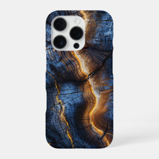 graphic wood design iPhone 16 pro case