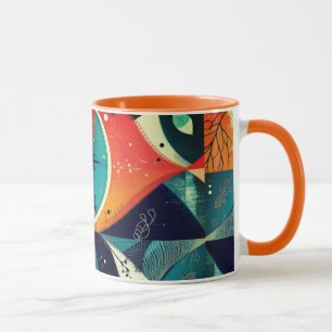 Graphical Abstraction Mug