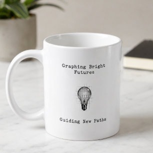 Graphing Bright Futures Guiding New Paths Coffee Mug