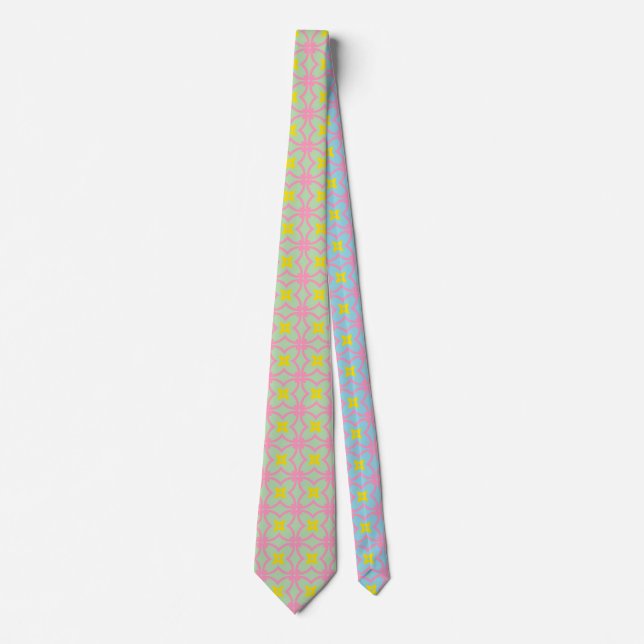 Graphival Pattern  Tie (Front)