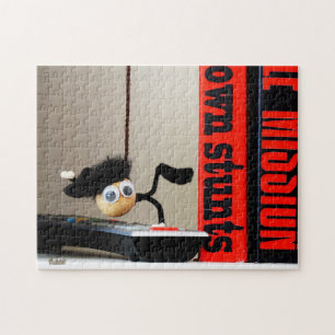 Grappical close up of "Mission Impossible" Fubby Jigsaw Puzzle