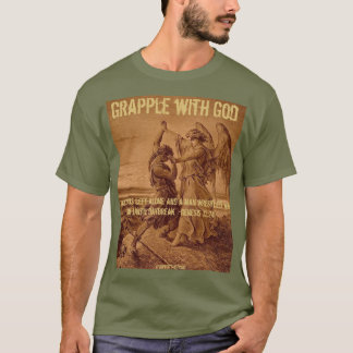 Grapple with God tee