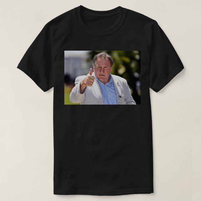 Grard Depardieu T-Shirt (Design Front)