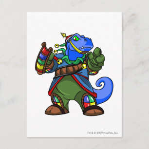 Grarrl Roo Island Player Postcard