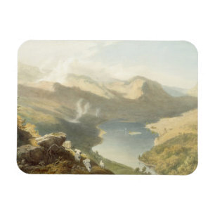 Grasmere from Langdale Fell, from 'The English Lak Magnet