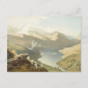 Grasmere from Langdale Fell, from 'The English Lak Postcard