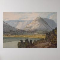 Grasmere From The Rydal Road, 1786, Francis Towne