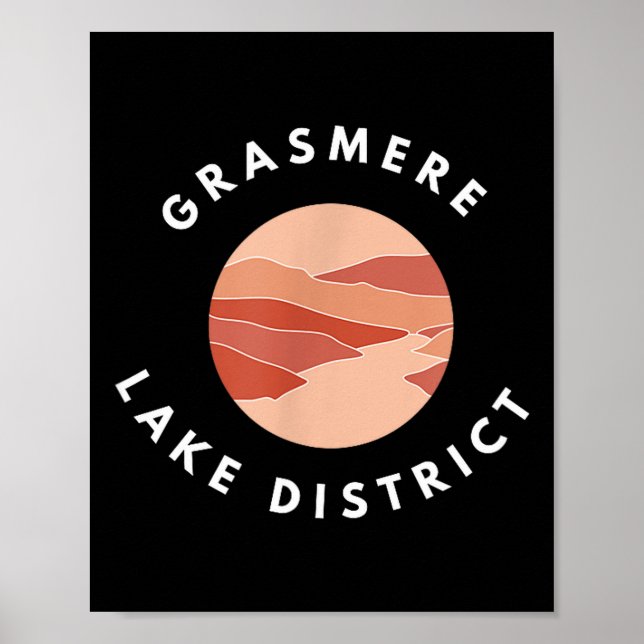 Grasmere Lake District _1  Poster (Front)