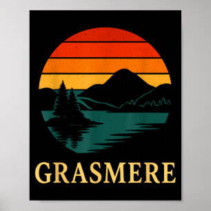 Grasmere Lake District Poster