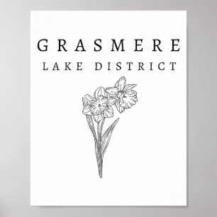Grasmere Lake District  Poster