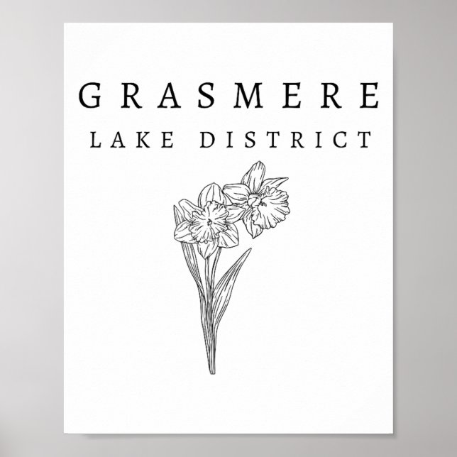 Grasmere Lake District  Poster (Front)