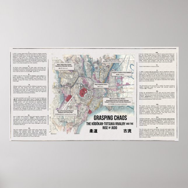 Grasping Chaos: The Rise of Judo Poster (Front)