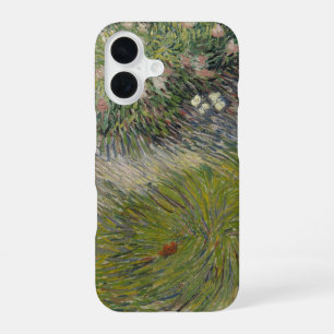 Grass and Butterflies by Vincent van Gogh iPhone 16 Case