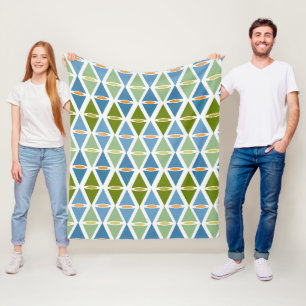 Grass and Sky Fleece Blanket