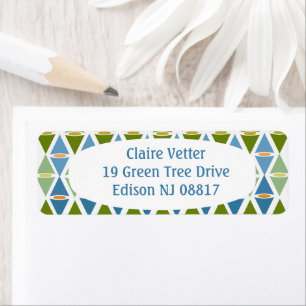 Grass and Sky  Return Address Label