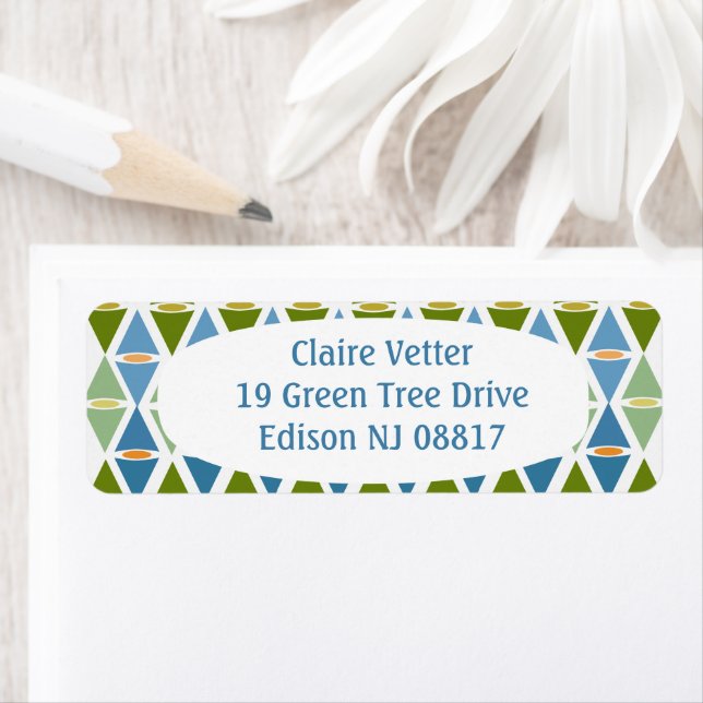 Grass and Sky  Return Address Label (Insitu)