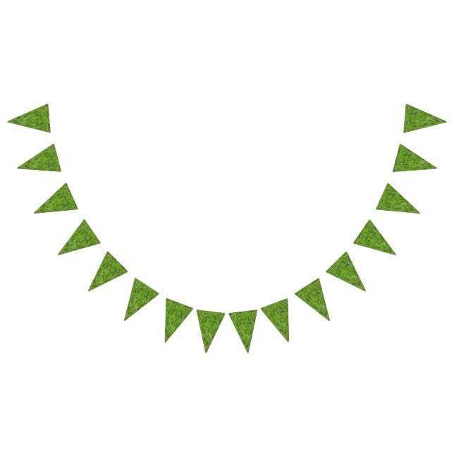 Grass and Turf Centre Bunting Flags (All)