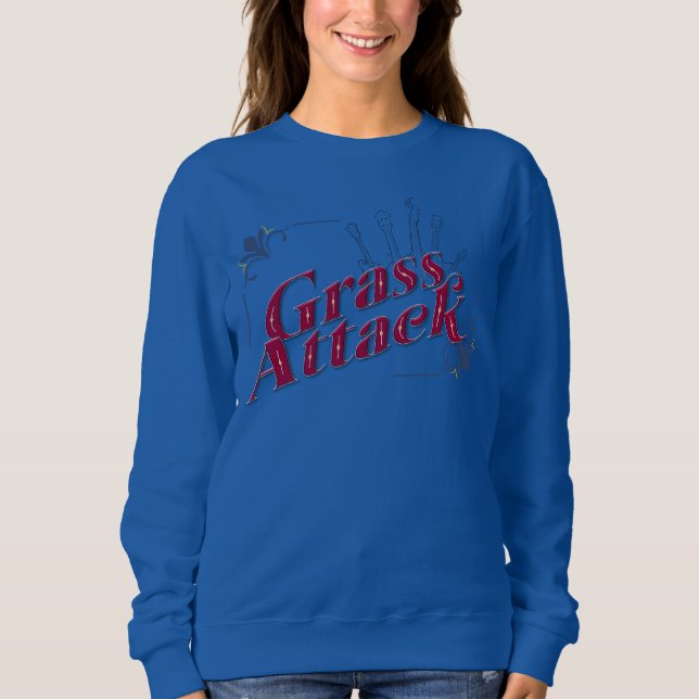 Grass Attack Sweatshirt  (Front)