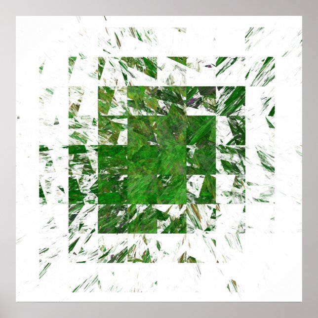 Grass Blocks Print (Front)