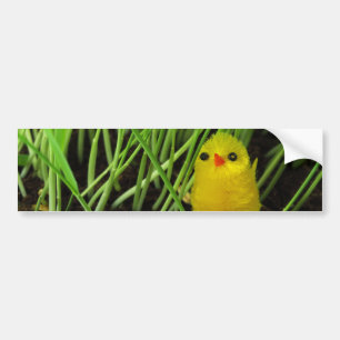 grass chick bumper sticker