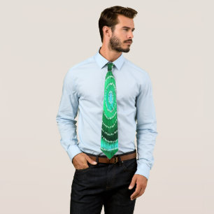 Grass Corroboree Aboriginal Art Tie