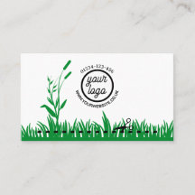 Grass Cutting Business Card