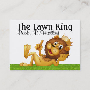 Grass Cutting / Landscaping / Lawn Service - SRF Business Card