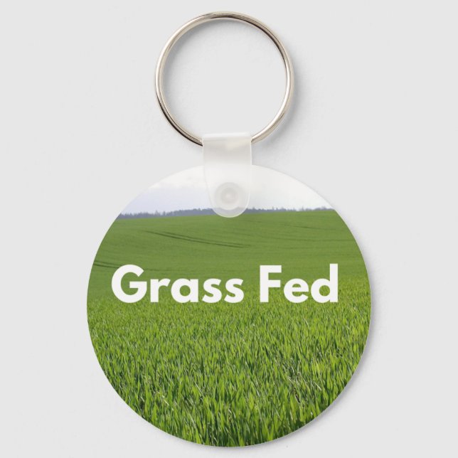 Grass Fed Key Ring (Front)