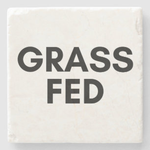 grass fed stone coaster