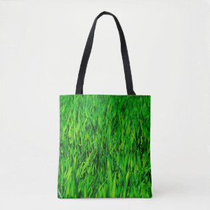 Grass field meadow lawn growth tote bag