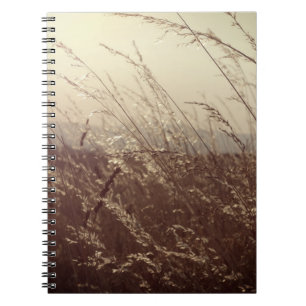 Grass field Spiral Notebook