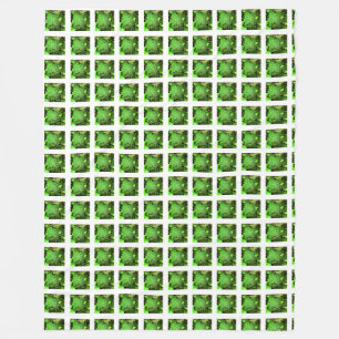 Grass Green Fleece Blanket