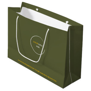 Grass Green Large Gift Bag