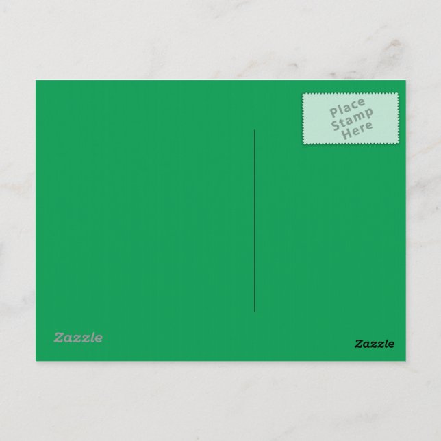 Grass Green Postcard (Back)