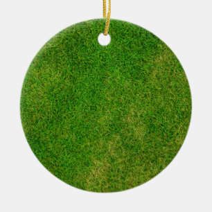 Grass Lawn Ceramic Ornament