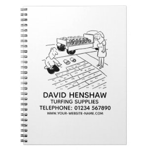 Grass Laying and Turfing Supplies Notebook