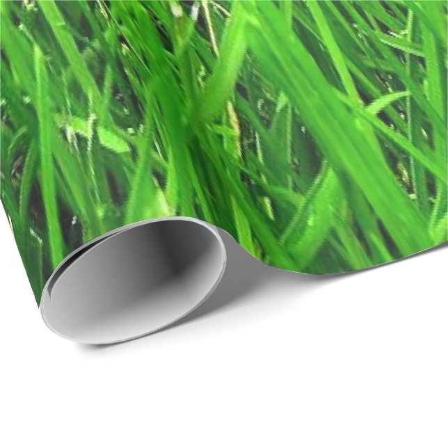 grass pattern, WRAP PAPER , (Roll Corner)