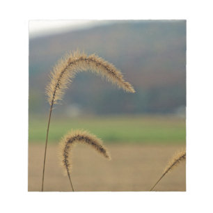 Grass Seed Stalks Notepad