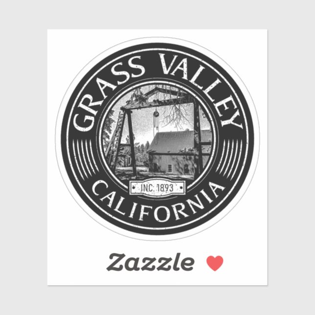 GRASS VALLEY CALIFORNIA VINTAGE - EMPIRE MINE (Sheet)