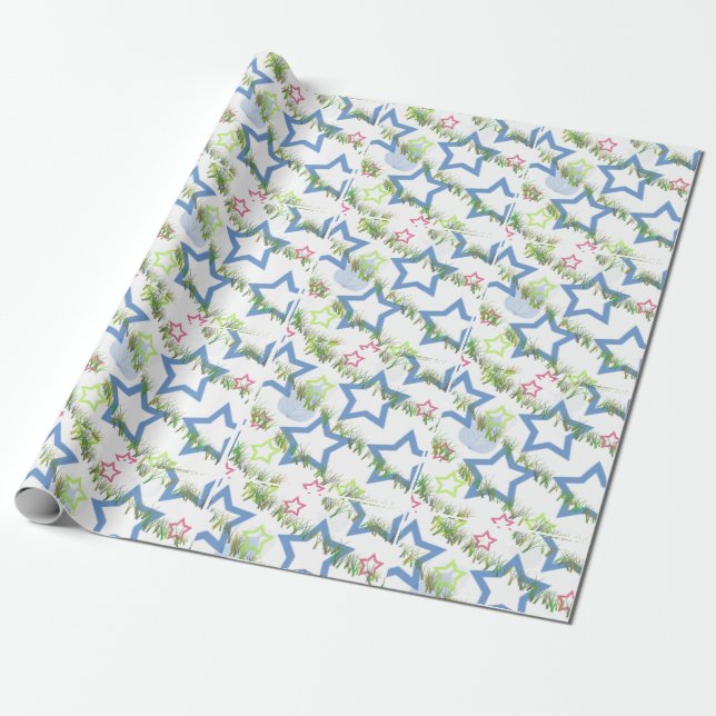 Grass with Start Design Matte Paper (Unrolled)