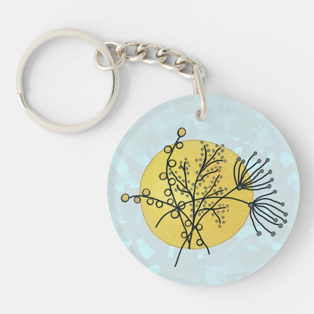 Grasses in the Sun Key Ring (Front)