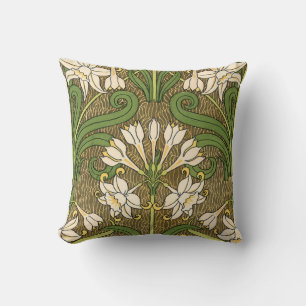 Grasset’s Art Nouveau Daffodil Cushion